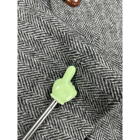 Bullock & Jones Vintage Men's Sport Coat Blue Plaid Wool - Picture 6 of 12